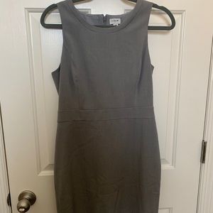 J Crew Gray Sheath Dress